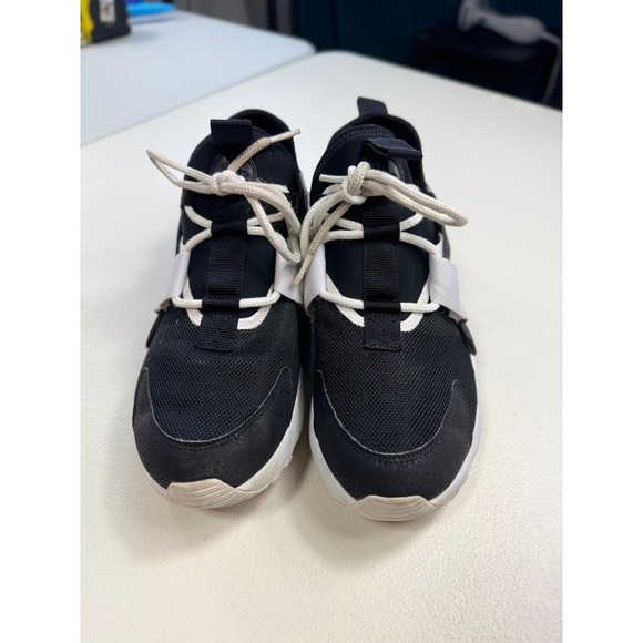 Nike Huarache Run Athletic Shoes Sneakers Cushioned Black White Size 8 - Picture 6 of 8